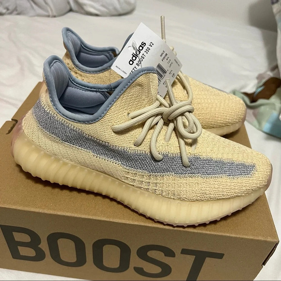 🆕 DS Yeezy Boost 350 Linen - Picture 4 of 6